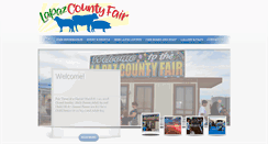 Desktop Screenshot of lapazcountyfair.org